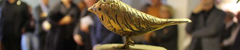 Herner Spatz Skulptur
